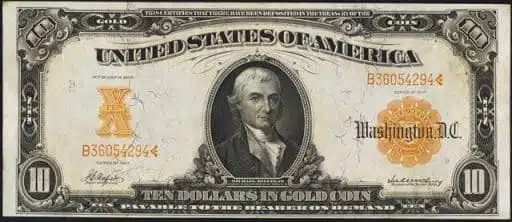 Gold Certificate - Sell Currency