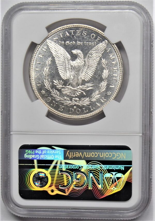 1882 S MORGAN DOLLAR 1 NGC MS 65 CAC 203255125683 2