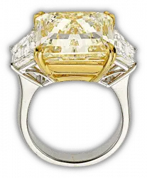 Yellow Diamond Ring - Jewelry